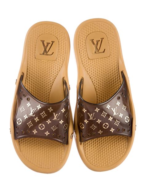 louis vuitton men's sandals|louis vuitton monogram sliders.